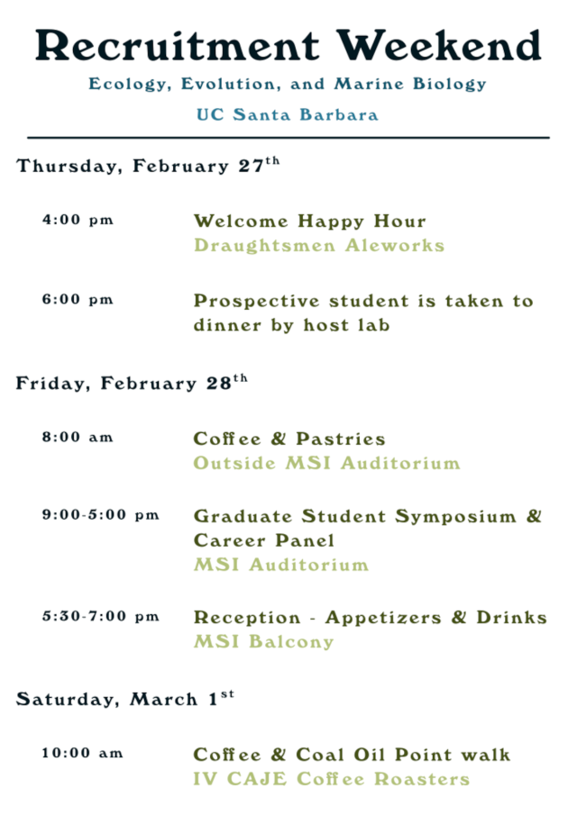 Recruitment flyer